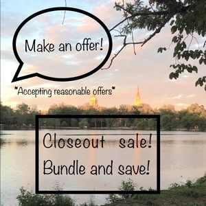 Closeout Sale!